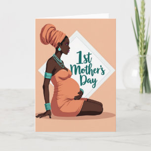 Expecting First Mothers Day Card