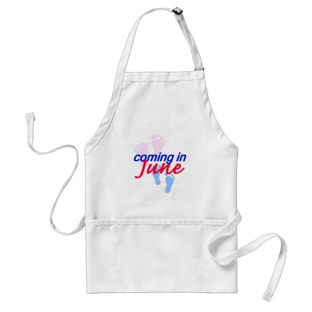 Expecting JUNE Apron (Front)