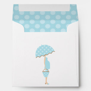 Expecting Mum Boy Baby Shower Envelope