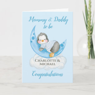Expecting Parents Mummy & Daddy To Be Blue Card