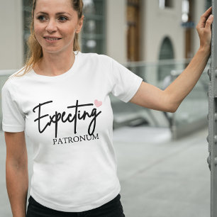 Expecting Patronum Mum Gift And Women Pregnancy T-Shirt