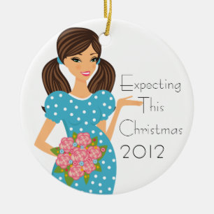 Expecting This Christmas Ornament