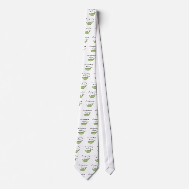 Expecting Twins - Peas in a Pod Tie (Front)