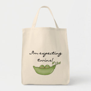 Expecting Twins - Peas in a Pod Tote Bag