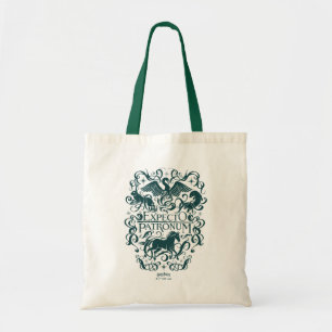 Expecto Patronum Filigree Graphic Tote Bag