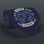 Expecto Patronum Vintage Silhouette Graphic Tie<br><div class="desc">Channel the power of light with this bold Expecto Patronum design, inspired by one of the most iconic spells in the wizarding world. Featuring a striking crest-style composition with majestic Patronus forms, lightning bolt accents, feathers, and sparkling magical details, this artwork captures the strength and protection embodied by the Patronus...</div>