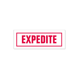 Expedite for business documents self-inking stamp