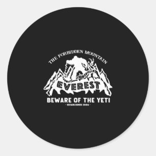 Expedition Everest  Classic Round Sticker