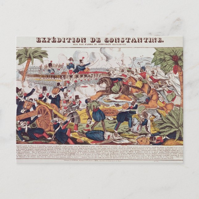 Expedition in Constantine Postcard (Front)