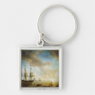 Expedition of Robert Cavelier de La Salle Key Ring