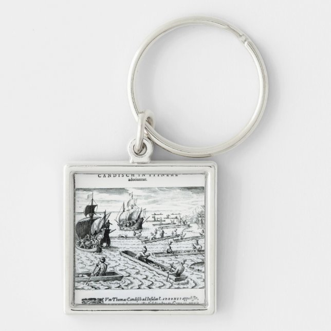 Expedition of Thomas Cavendish Key Ring (Front)