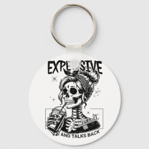 Expensive Difficult And Talks Back Mothers Day Key Ring