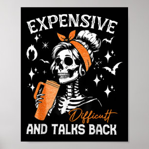 Expensive Difficult And Talks Ck Halloween Mama Sk Poster