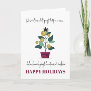 Expensive Year Funny Sarcastic Christmas Card