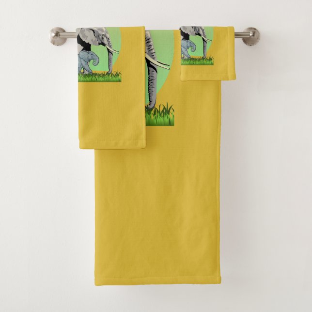 Experience Africa Bath Towel Set (Insitu)
