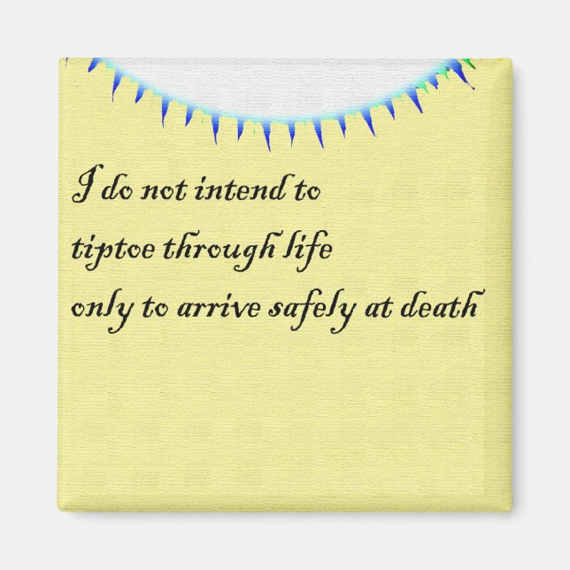 Experience life magnet (Front)