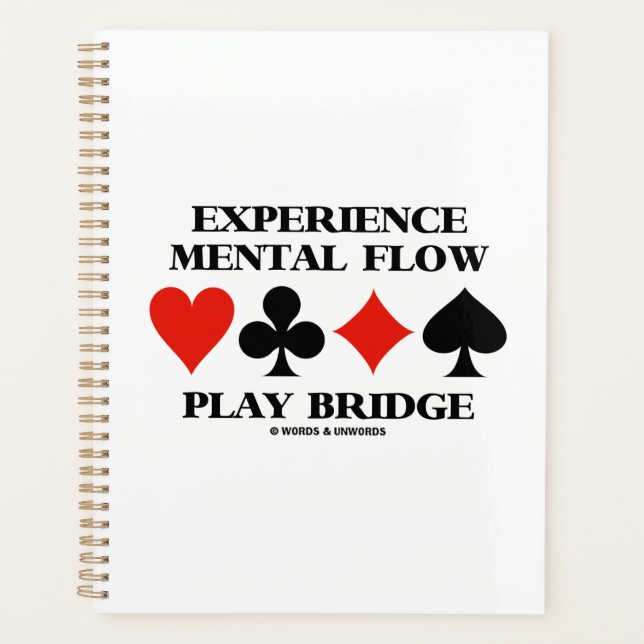 Experience Mental Flow Play Bridge Planner (Front)