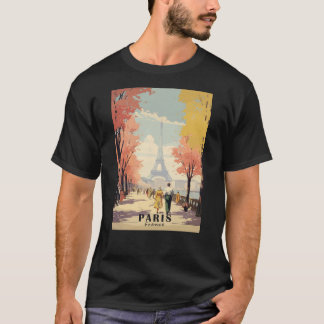 Experience Mystic of Paris in France Travel Art T-Shirt