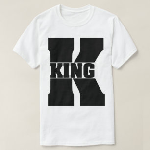 Experience Royalty in Every Stitch - King White T-Shirt
