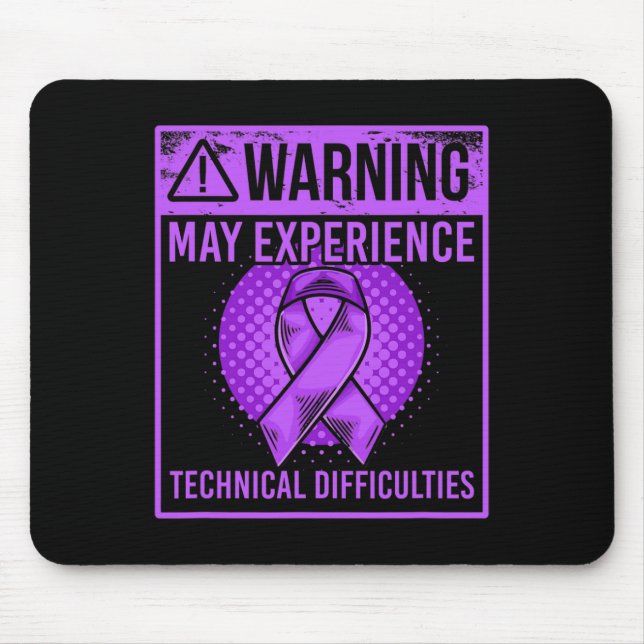 Experience Technical Epilepsy Survivor Epilepsy Aw Mouse Pad (Front)
