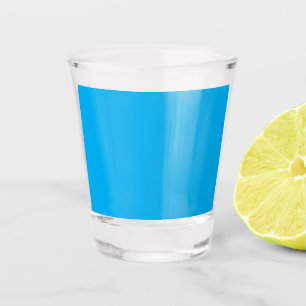 Experience the Beauty of a Blue Sky with a Plane Shot Glass