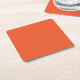 Experience the Beauty of a Blue Sky with a Plane Square Paper Coaster