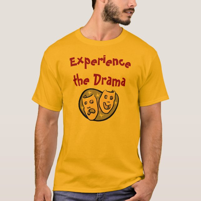 Experience the Drama with KBP on back T-Shirt (Front)