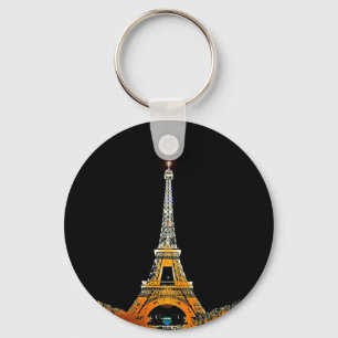 Experience the Magic of Paris: The Eiffel Tower Key Ring