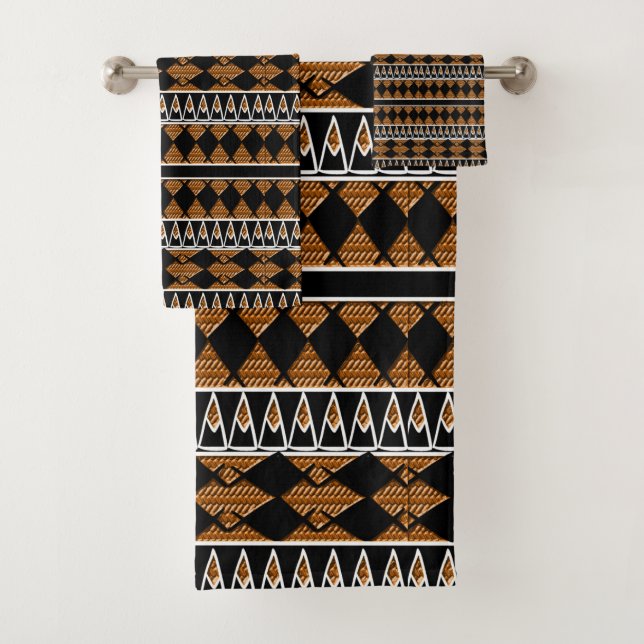 Experience the Spirit of Africa Bath Towel Set (Insitu)