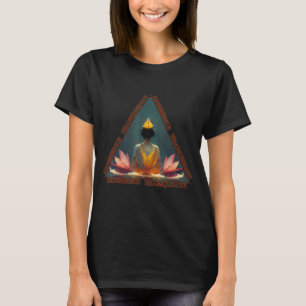 Experience Tranquillity Yoga Graphic Meditation T-Shirt