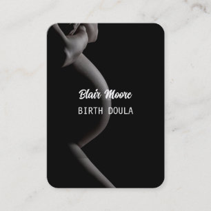 Experienced Doula Midwife Business Card