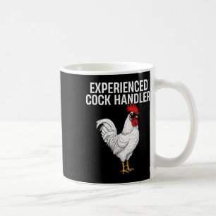 Experienced Handler Funny Adult Humour Inappropria Coffee Mug