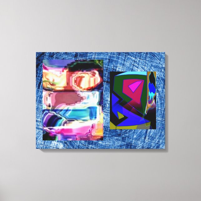 Experiment # 3 canvas print (Front)