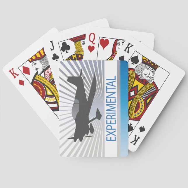 Experimental Aircraft Playing Cards (Back)