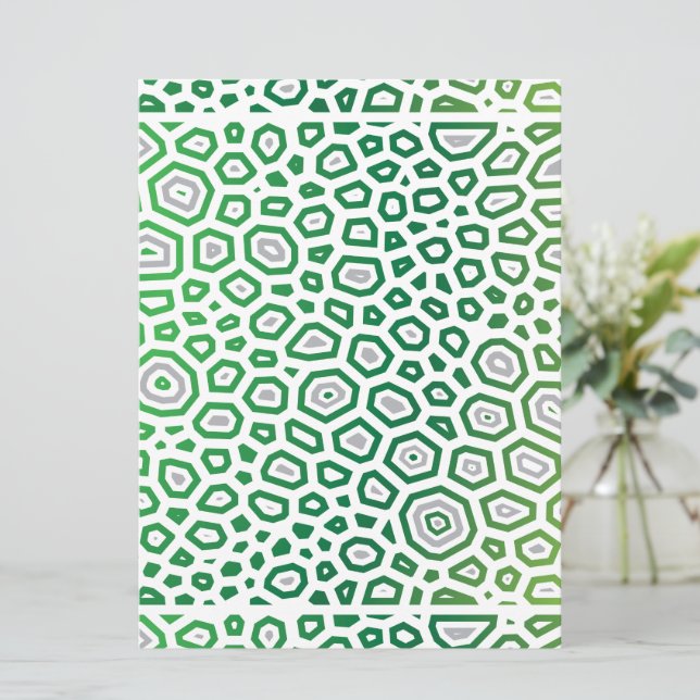 Experimental pattern 2 holiday card (Standing Front)