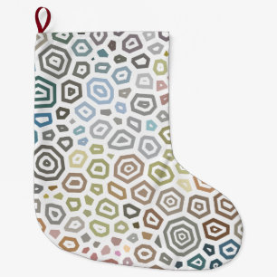 Experimental pattern 2 large christmas stocking