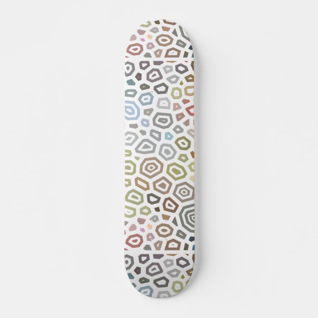 Experimental pattern 6 skateboard (Front)
