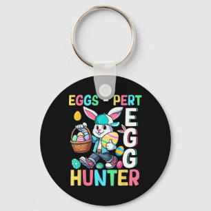 Expert Egg Funny Joke Hunter Easter Bunny Hunting  Key Ring
