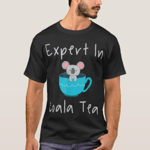 Expert in Koala Tea Pun Quality Control Manager Sp T-Shirt