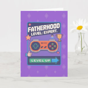 Expert - Retro Gamer Dad Card