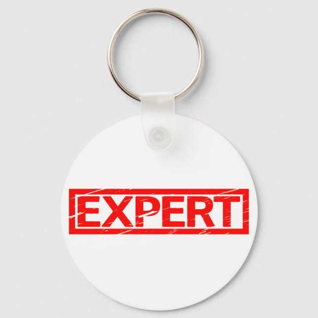 Expert Stamp Key Ring (Front)