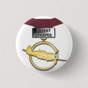 Expert Strafer medal button