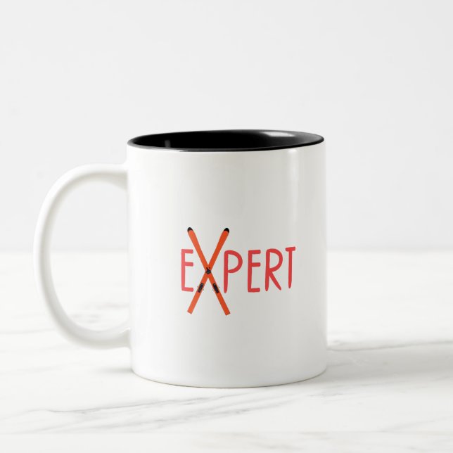 Expert Two-Tone Coffee Mug (Left)