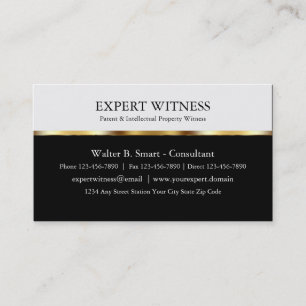 Expert Witness Business Cards