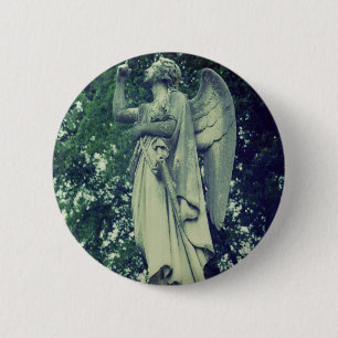 expired film angel 6 cm round badge