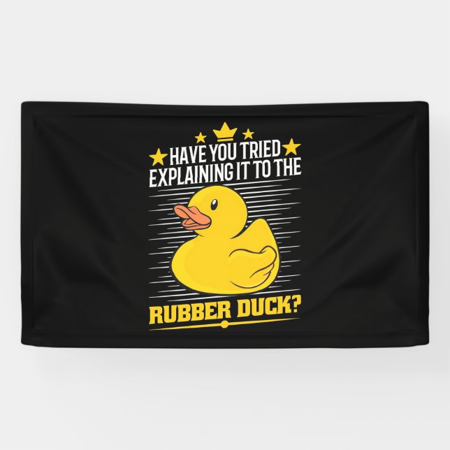 Explain It To The Duck Banner (Horizontal)