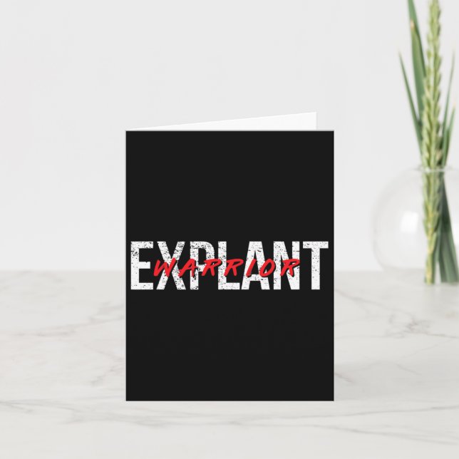 Explant Breast Implant Illness Awareness Cancer  Card (Front)