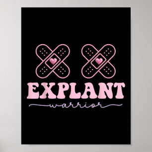 Explant Breast Implant Illness Cancer Awareness Wa Poster