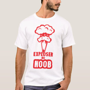 explode_de_noob_gamer_drawing_bomb T-Shirt