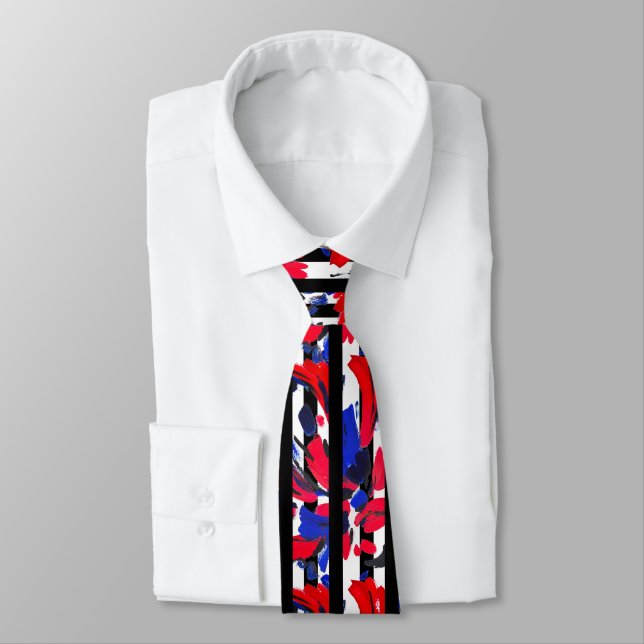 Exploded flower tie (Tied)